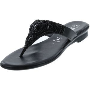 ITALIAN SHOEMAKERS Mystify Black Womens sandals 7 NEW